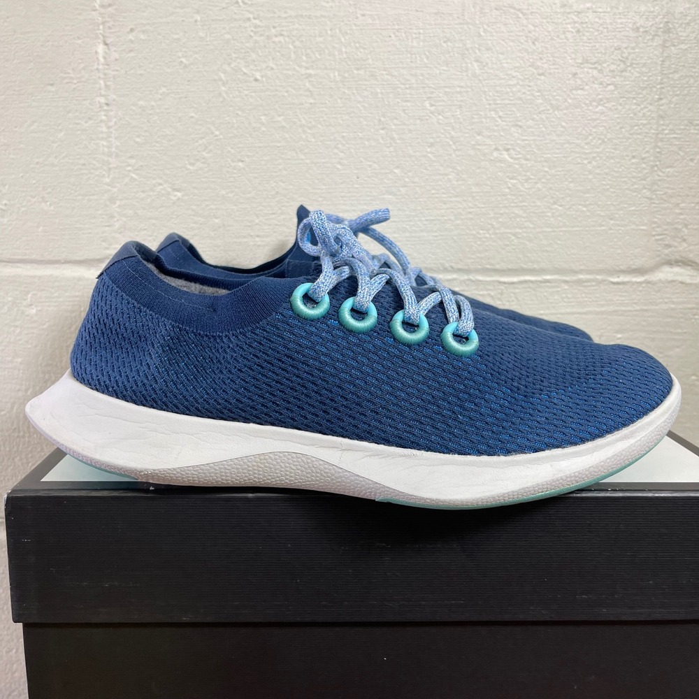 Allbirds Tree Dashers TD Blue Athletic Running Shoes Sneakers Men's 11.5 US